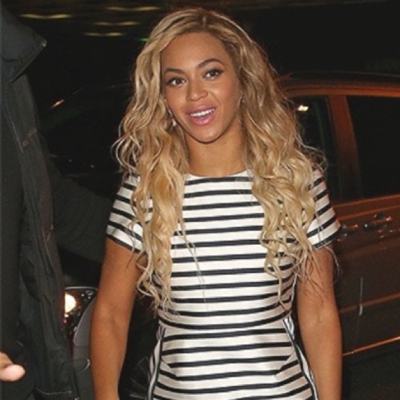 Topshop Satin Stripe Mini Dress - Picture 3 of 6